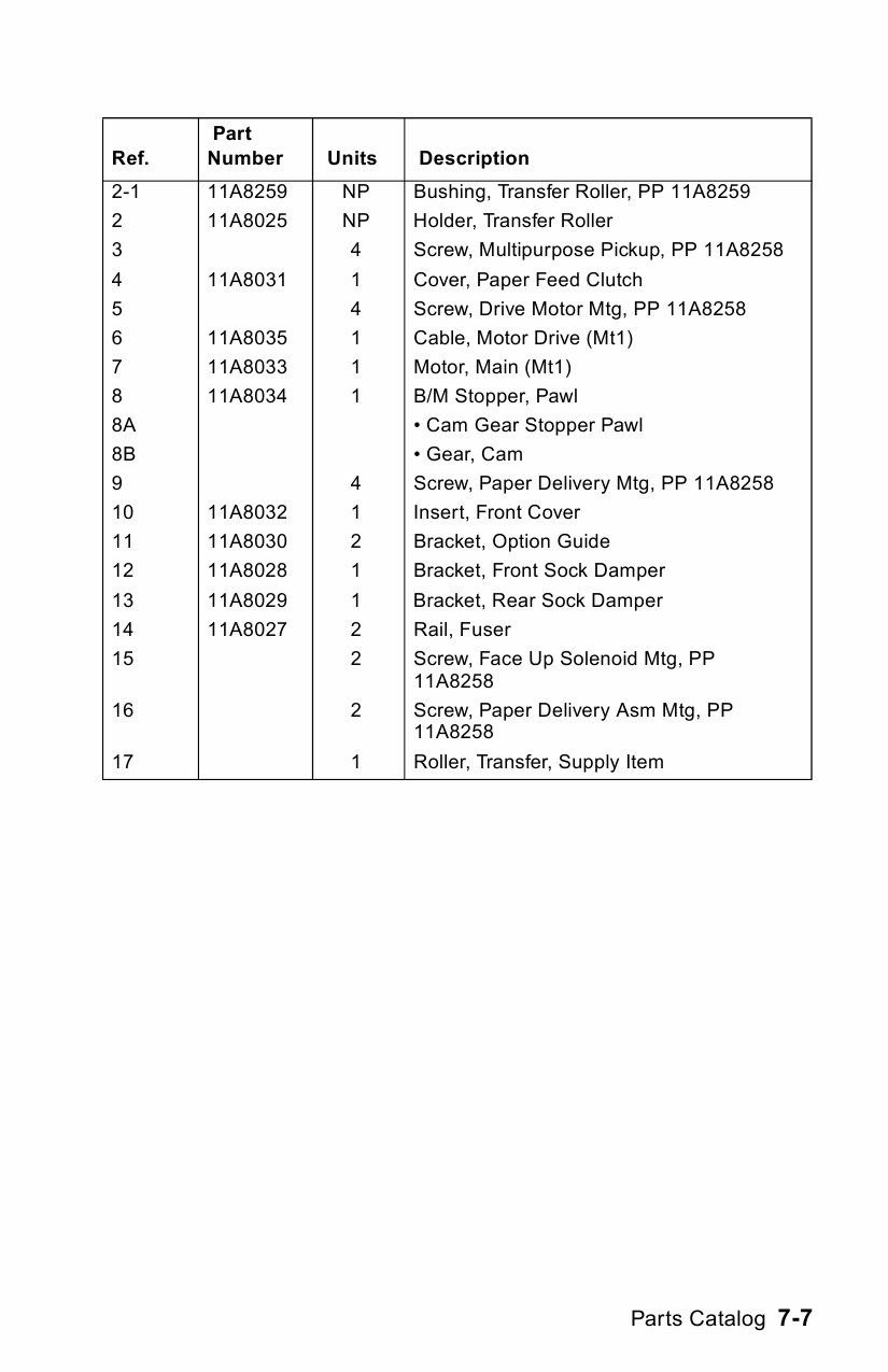 Lexmark Optra N 4040 Service Manual-5